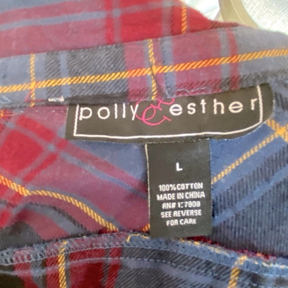 Large Multi Color Flannel - Picture 5 of 5